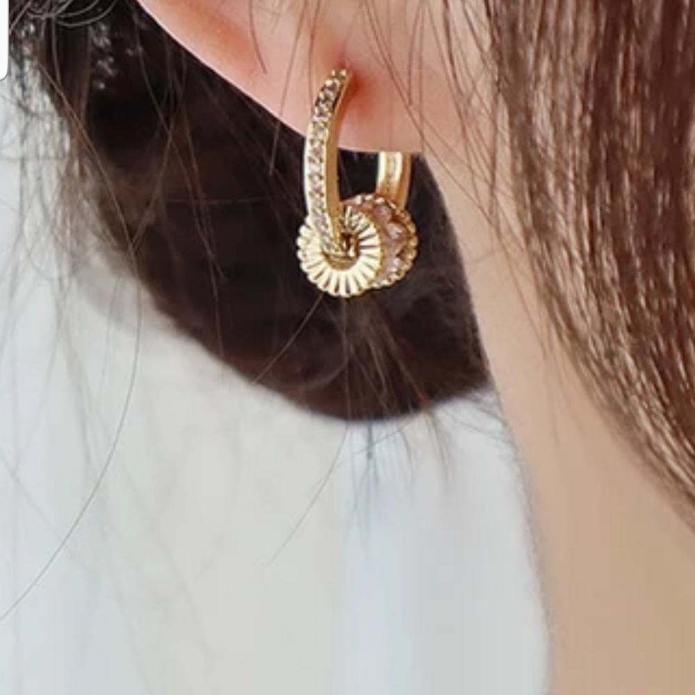 18kgold plated Luxury earrings